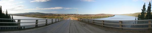 Bridge over Yukon River on Dalton Highway