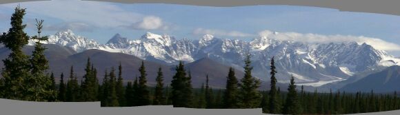 Alaska Range from the Denali Highway