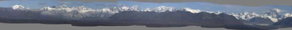 Alaska Range from Denali Highway - view 2