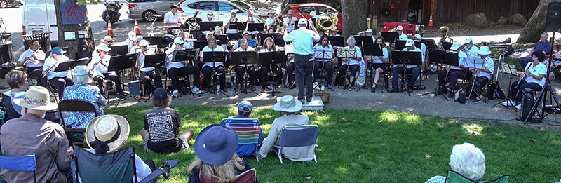 September 2024 concert at Shoup Park