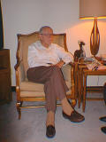 Dad in his wing chair